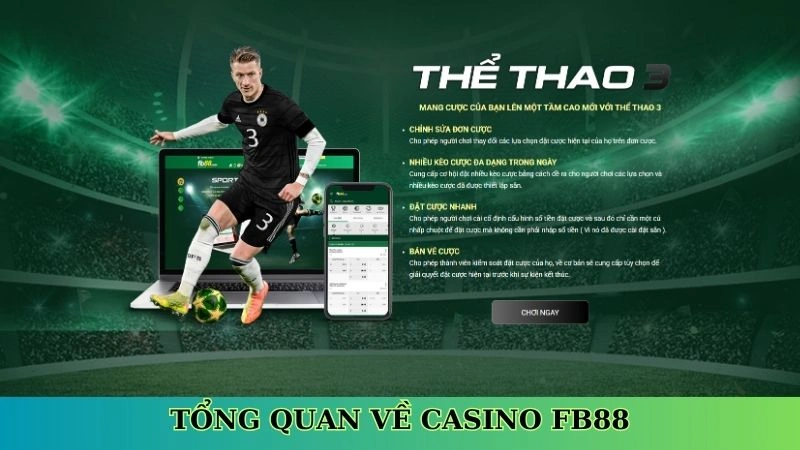 Đôi nét về sảnh thể thao Fb88 Đôi nét về sảnh thể thao Fb88